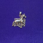 Horse By Fence Pendant